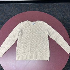 Croft&Borrow cream sweater size medium